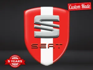 Seat Adesivi Logo Stampati Forti Limitati Alta Qualità